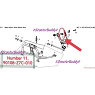 ORIGINAL SYM SIDE STAND BOLT (90108-Z7C-010) JetX 150