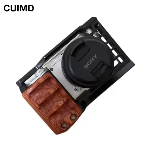 A6100 A6300 A6400 A6500 Camera Cage for Sony A6000 Accessory Vlog Case Handheld Bracket Cold Shoe Mi