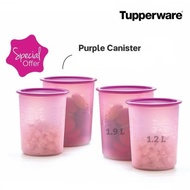 Tupperware Toples kue Mosaic canister Ecer - Purple - 1.9 L Murah