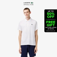Lacoste Men's Tennis X Novak Djokovic Fan Version Polo Shirt - Performance ( White ) - DH5174