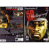 PS2 GAME 50 Cent Bulletroof (GOLD DISC)