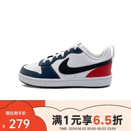 NIKE耐克 yykids COURT BOROUGH LOW 2 BG 男大童运动休闲低帮板鞋 DO7446-101 37.5