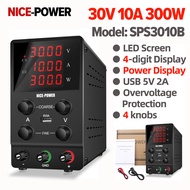 KUAIQU OCP DC Adjustable Laboratory Power Supply 30V 10A 5A Output Switch USB-A TYPE-C Port Fast Cha