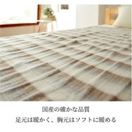 🎏日本製 電熱毯 電毯 ●椙山紡織 【暖房器具】日本製 電気敷き毛布 140 × 80cm