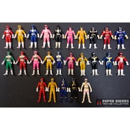 Bandai Vintage Super Sentai Power Rangers Complete Set Sofubi - Gaoranger/Gingaman/Turboranger/Megar