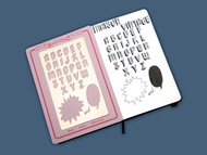 Modern 3D 書法手帳繪圖板