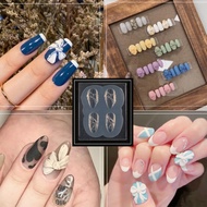 [NS032] 3D nail art silicone molding bow fake nails press on nails kuku palsu