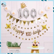 New arrive Baby Happy 30days & Happy 100days Fullmoon Theme Decoration/Happy 100 days/Happy 30 days