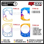 Honda Matic Vario Pcx Beat Scoopy ADV Stylo Cub EV 125 150 160 Titanium Grade 5 Probolt Thailand Kin