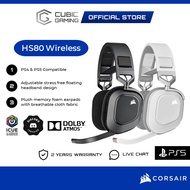 Corsair HS80 MAX RGB Wireless / HS80 RGB USB Dolby Atmos Premium Gaming Headset