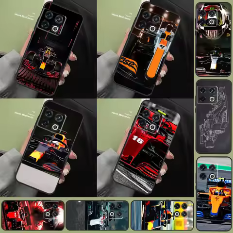 Formula 1 Car Case For OnePlus 11 8 9 10 Pro 8T 9R 9RT 10T Cover For OnePlus Nord 3 2T CE 2 Lite N10