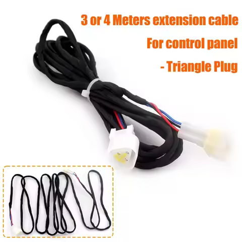 3 or 4 Meters Extension Cable for Control Panel 12V / 24V Air Diesel Heater Wiring Harness Loom Tria