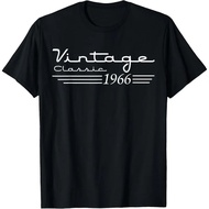 1966 59th Anniversary Birthday Gift Men Women 59th T-Shirt Pure Cotton Short Sleeves Unisex Loose Cl