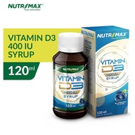 Nutrimax Vitamin Vit D3 Anak Ibu Hamil 400 IU Sirup Kesehatan Tulang