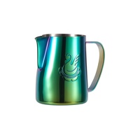 JIBBI LITTLE Cawan Latte Art dengan Muncung Runcing, Pitcher Latte Art yang terkenal di Internet, JU