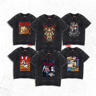 METALKIDS Children's Cartoon T-shirt Washed Unisex cartoon t-shirt CARTOON 44-58