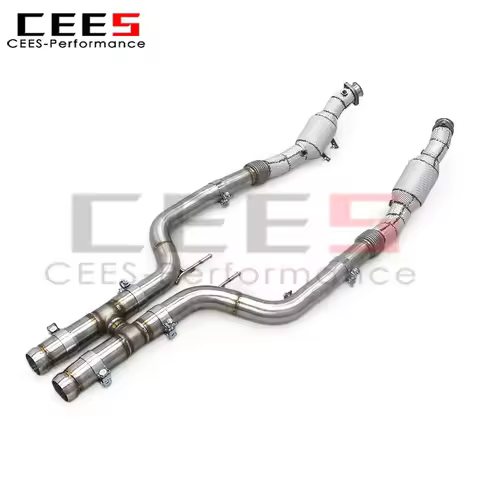 CEES Downpipes for Mercedes Benz S400/S500/S600 COUPE 3.0T 4.7T 2014-2023 Upgrade Stainless Steel Ex