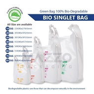 BIODEGRADABLE Singlet Plastic Bag [Star Brand] 55GG / 65GG / 75GG / 85GG