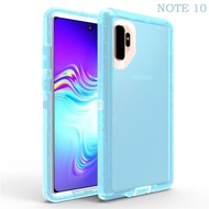 適用于三星note10Plus/note9/note8三防機器人透明手機殼硅膠全包