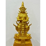 Taowesuwan bucha Lek Nam Phi 护法鬼王 供奉型 金身 9寸高 Lp Phat Wat Huay Duan