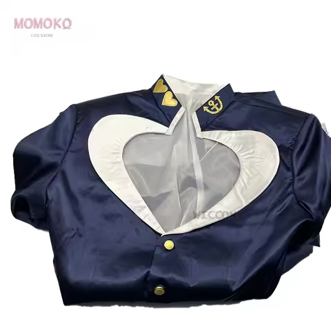 JO Higashikata Josuke Cosplay Costume Wig Anime Bizarre Adventure Diamond Is Unbreakable Cosplay Hal