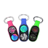 PopPuck Rotating Bouncy Hockey Puck Magnet Toy Colorful Decompression Fidget Toy Adult Children Chri