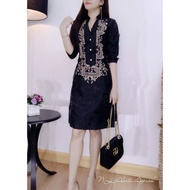 FILIPINIANA BARONG DRESS FOR WOMEN