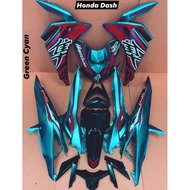 Coverset honda Dash 125 green cyan Hayabusa