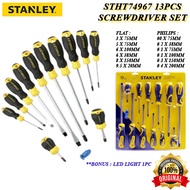 STANLEY STHT74967 13PCS SCREWDRIVER SET / SCREW DRIVER SLOTTED AND PHILIPS HEAD SET