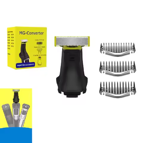 Shaver Replacement Kit for Philips Norelco Multigroom Series 3000 5000 7000 Beard Hair Trimmer Repla