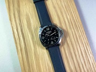 (包郵)PANERAI - 24mm/22mm (代用) 深藍色 Dark Blue 防水物料代用膠錶帶配精鋼錶扣