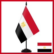 Egyptian Deluxe desk flag desktop set Flag of Egypt