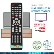 Isonic Flat Panel Smart LED TV Remote Control Netflix Youtube T250 Remote TV iSONIC ICT-S3228F ICT-S