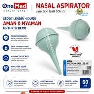 ONEMED Suction Ball Ear Syringe Dili Aspirator Penyedot Telinga Hidung 60ml