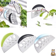 ESPOIR Vanilla Vegetable Greens Leaf Remover, 7 Holes Stainless Steel Herb Cutter Stripper,  Multifu