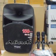 Speaker aktif portable wireles huper gs 12 huper gs12 12 inch original