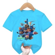 JOJOkids_STORE77/ T-shirt Top with ZOOTOPIA Image 2 Boys'/ Girls'/ 1-12 YEARS TEENAGE/ ADULT/ S-7XL 