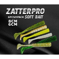 SAWA-D ZATTER PRO SOFT BAIT / 6CM 8CM Soft Plastic