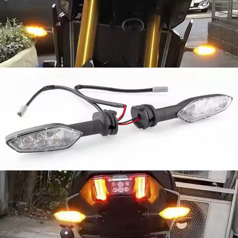 Rear LED Turn Signal For YAMAHA YZF R25 R3 R7 R9 R6 R1 R15 T-MAX 530 FZ1 FZ8 Tracer 700 XSR Motorcyc