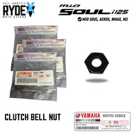 CLUTCH BELL NUT for Mio Soul &amp; Soul i 125, Aerox, Nmax, M3 (90170-12802) GENUINE