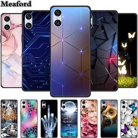 For Sony Xperia 10 VI 5G Case TPU Animals Soft Silicone Back Cover Phone Cases For Sony Xperia 10VI 