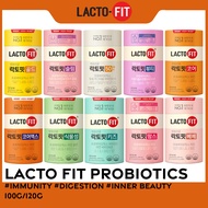 [Lacto Fit] *Ready Stock* Lacto Fit Probiotics (100g/120g) Lacto Fit Gold, Slim, Beauty, Bebe, Kids, Mums, 50+ / Korean #1 Probiotics