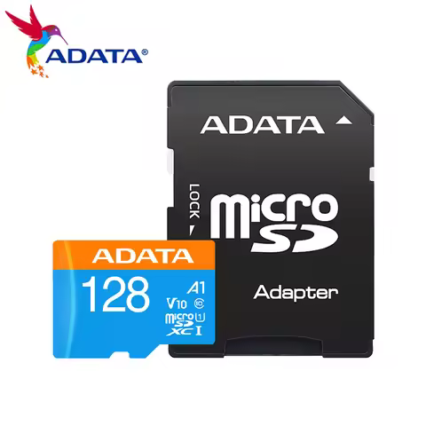 ADATA TF U1 A1 V10 Class10 UHS-I Micro SD Card MicroSDXC/MicroSDHC with Adapter TF Card for Phone, C