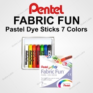 Pentel Fabric Fun 7 Colors
