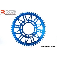 Gear Racing WR3 WRA478-520 ZX25R ER6N/ER6F/Z800/ZX6R/ZX636 43T-46T