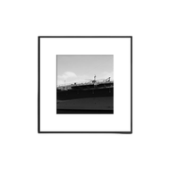 Black Aluminum Alloy Picture Frame Modern Square picture frame Display for Gallery Living Room Bedro