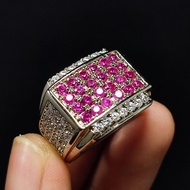 SILVER RING 926 RUBY GEM SPRAY 24 PCS LUXURIOUS AND ELEGANT
