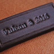 【請勿單獨下標】VULCAN 皮革 壓印 燙金 服務 僅限搭配商品下標