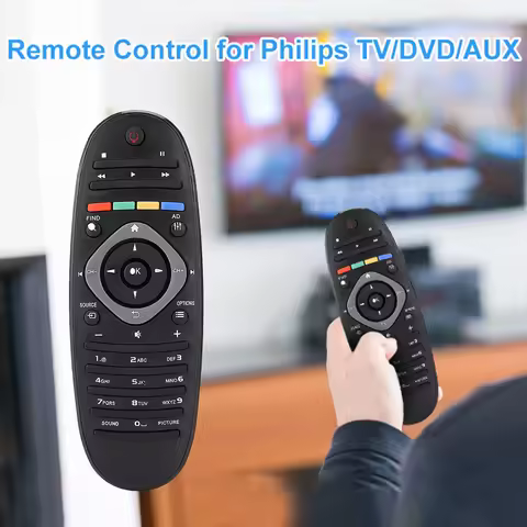 Remote Control Remote Control for Philips TV Replacement TV Remote Control Controller for Philips TV