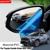 Anti Fog Car Window Clear Film Car Rearview Mirror Film Waterproof Stickers Auto Accessories For Toyota Corolla Cross 2021 2022